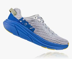 Hoka One One Men's Rincon Road Running Shoes Grey/Blue Canada Online [ZYWDP-3985]